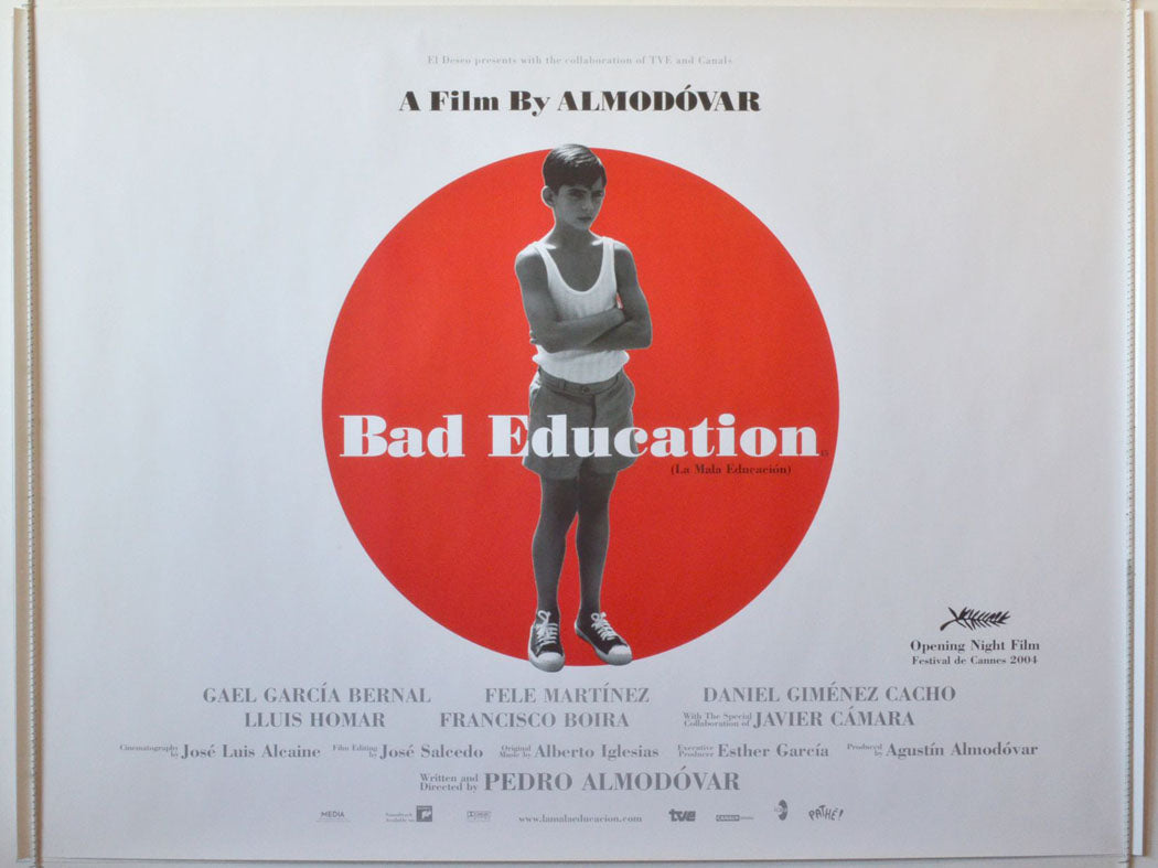 Bad Education (a.k.a. La Mala Education) Original British Quad Poster - Movie Poster