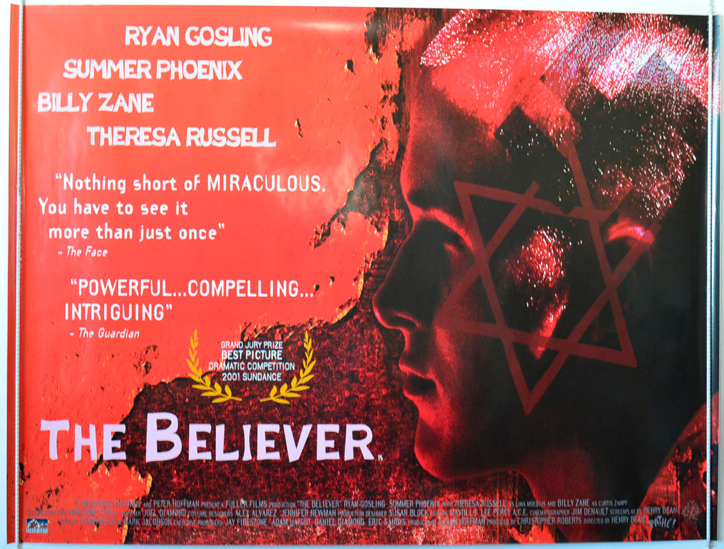 The Believer Original British Quad Poster - Movie Poster