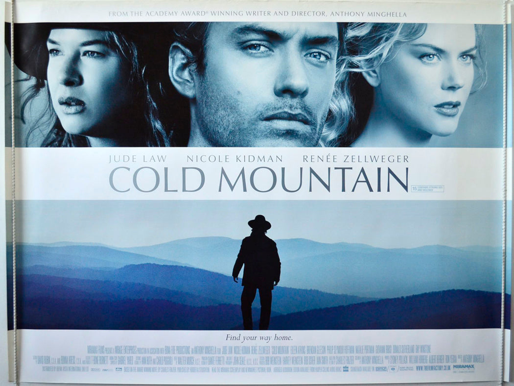 Cold Mountain Original British Quad Poster - Movie Poster