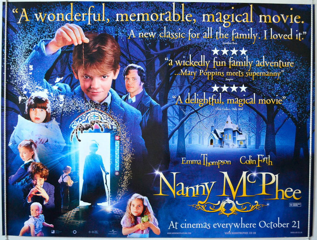 Nanny McPhee Original British Quad Poster - Movie Poster
