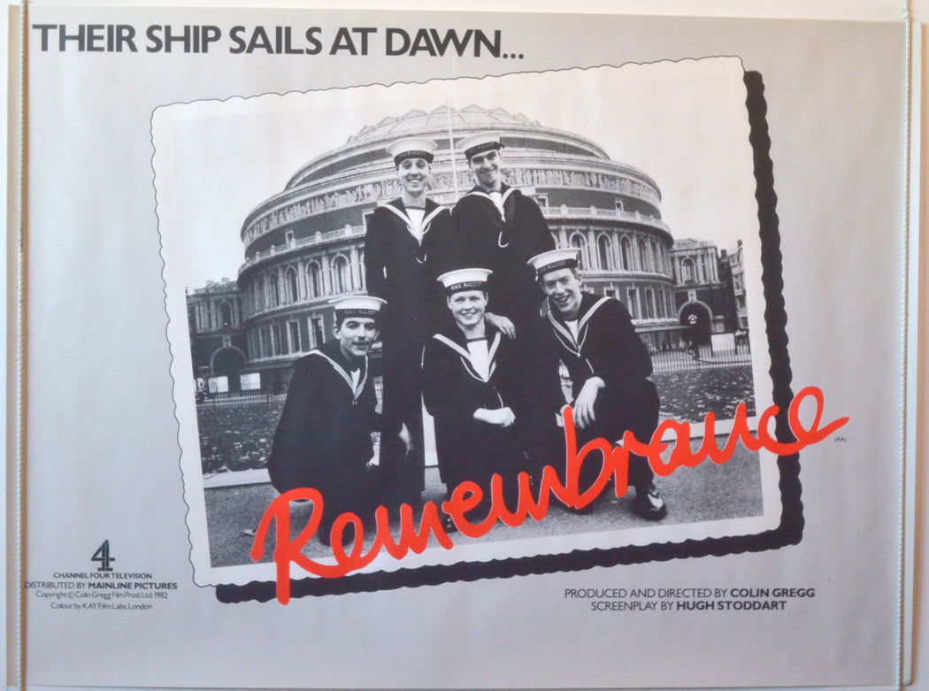 Remembrance Original British Quad Poster - Movie Poster