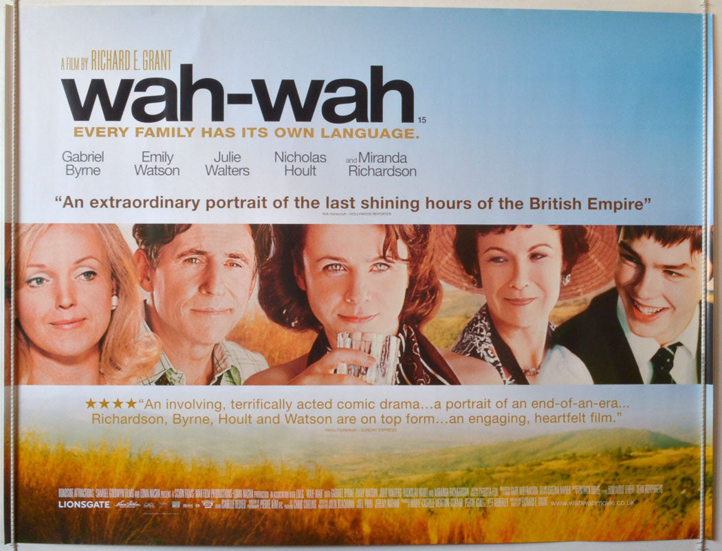Wah-Wah Original British Quad Poster - Movie Poster
