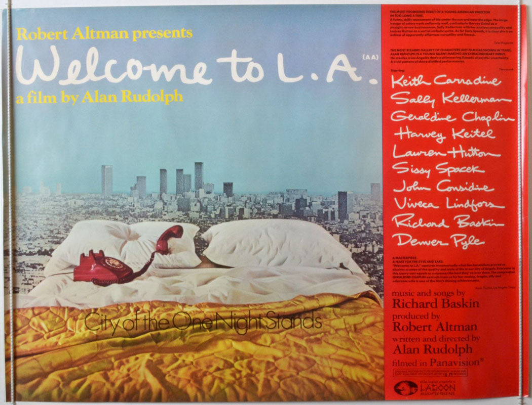 Welcome To L.A. Original British Quad Poster - Movie Poster