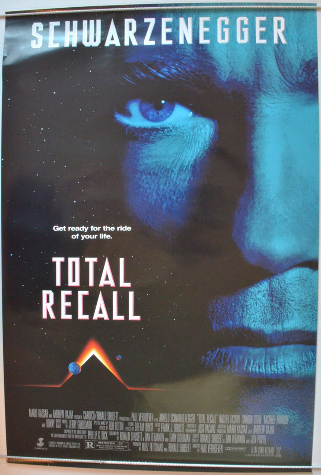 Total Recall Original One Sheet Poster - Movie Poster