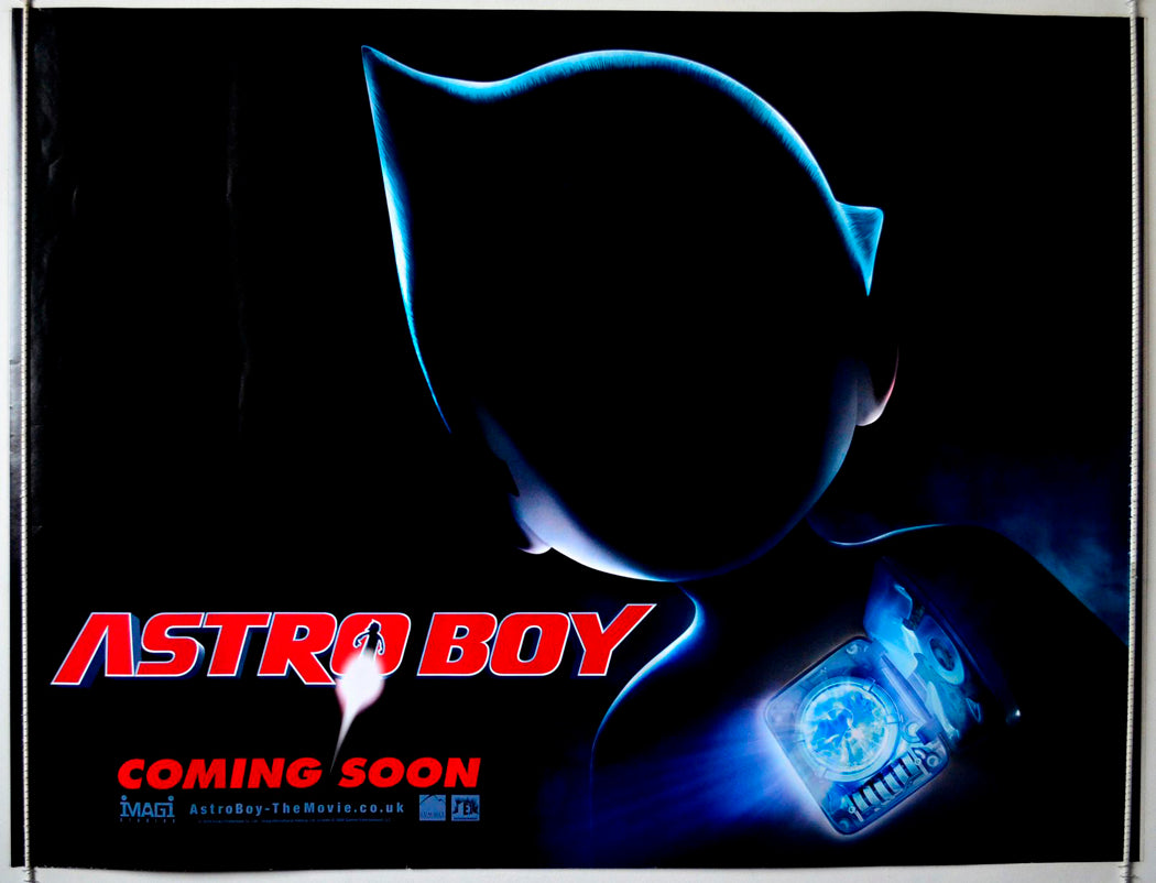 Astro Boy (Teaser / Advance Version) Original British Quad Poster - Movie Poster