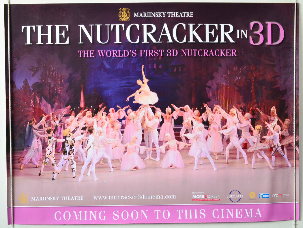 The Nutcracker in 3D (Mariinsky Theatre) Original British Quad Poster - Movie Poster