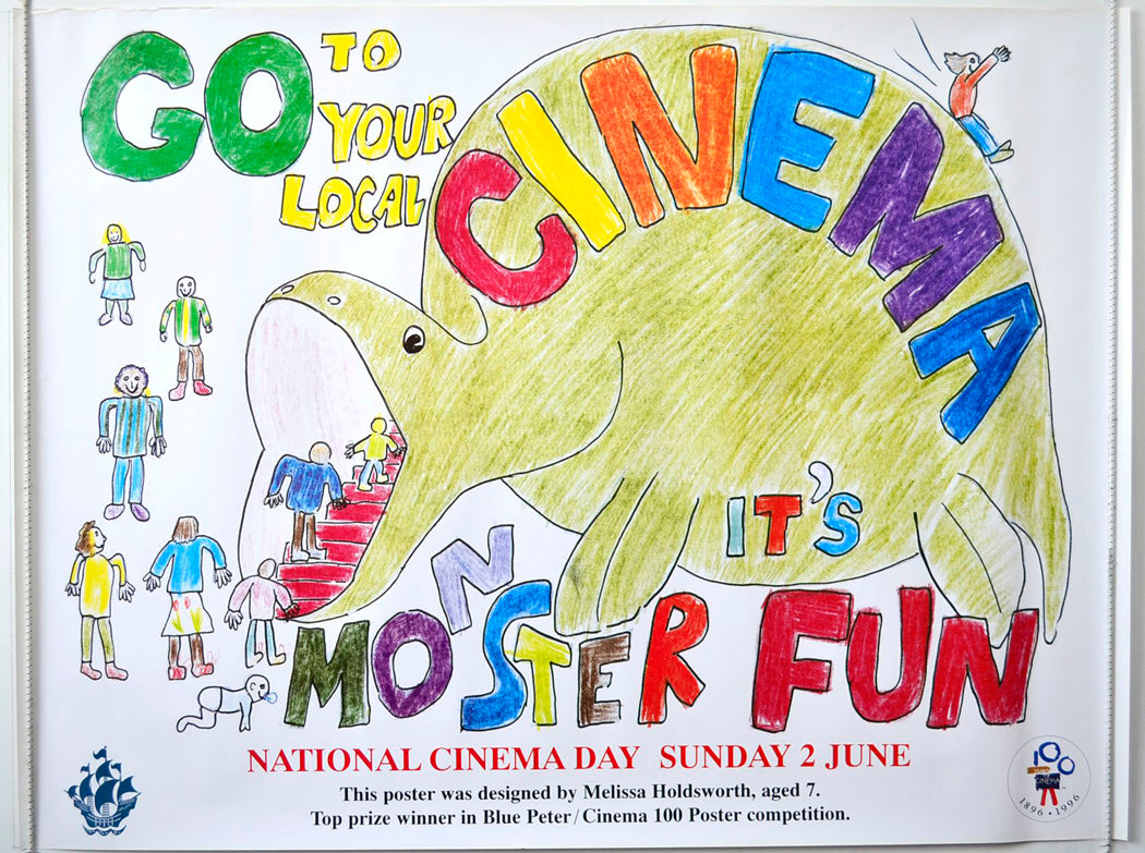 100 Years Of Cinema Original British Quad Poster - Movie Poster