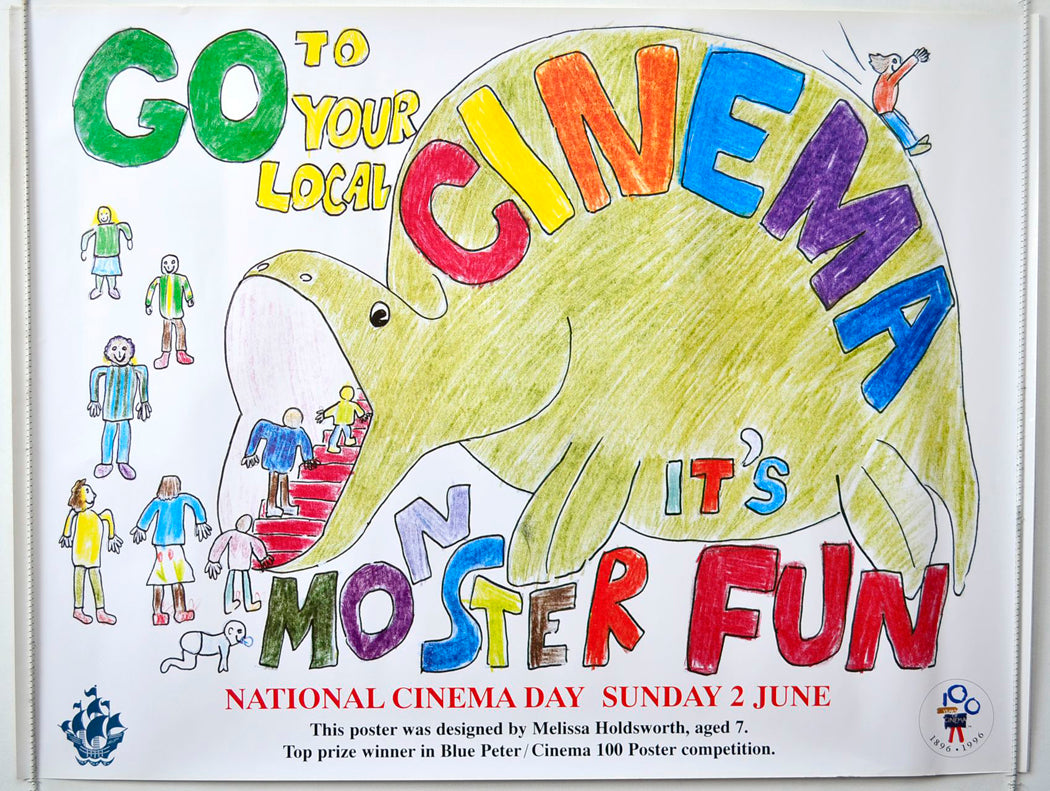 100 Years Of Cinema Original British Quad Poster - Movie Poster