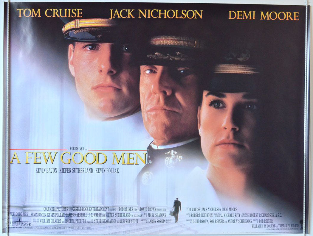A Few Good Men Original Quad Movie Poster