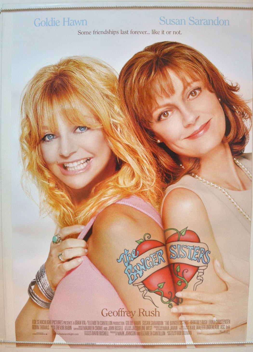 The Banger Sisters Original One Sheet Poster - Movie Poster