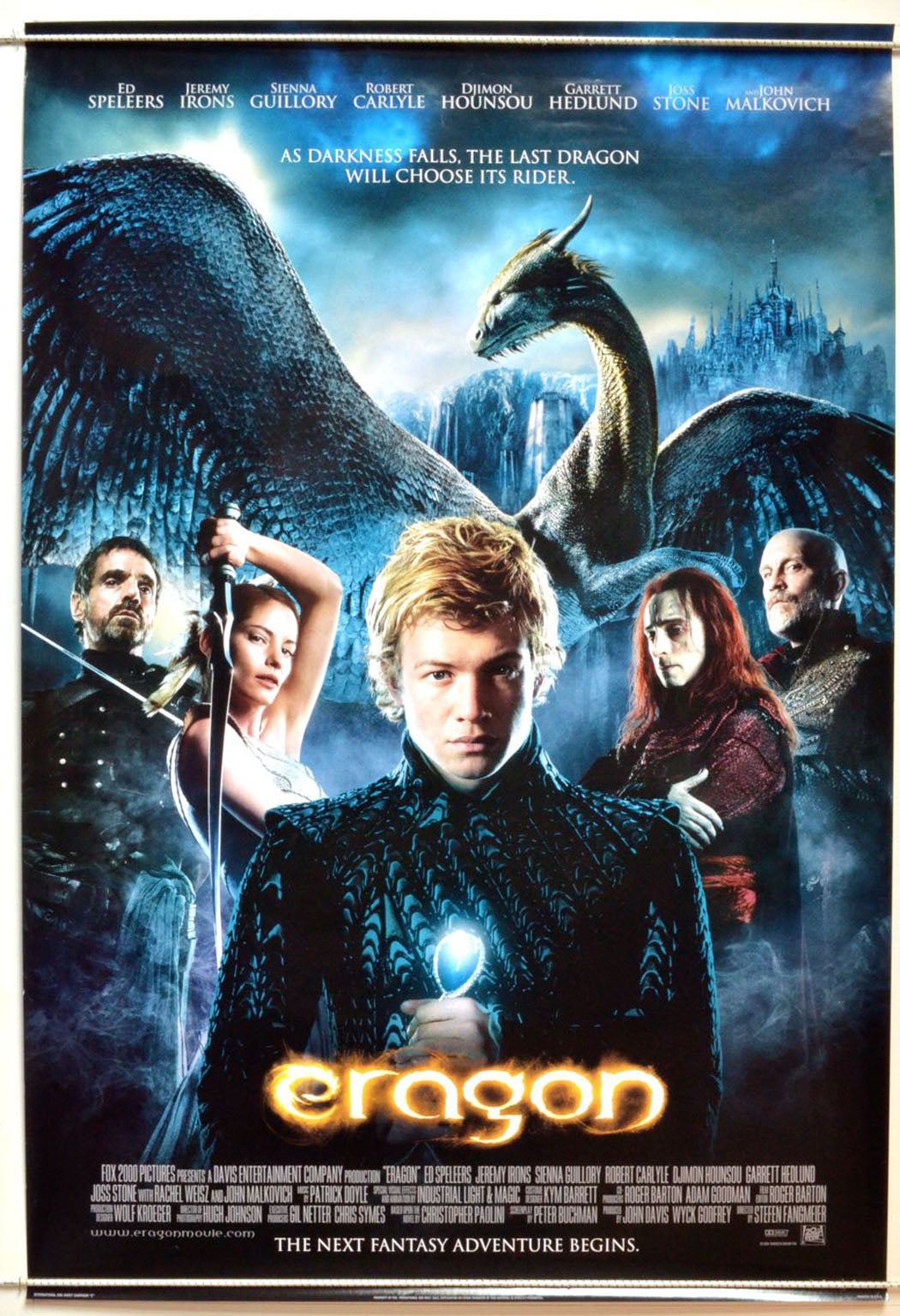 Eragon One Sheet Movie Poster
