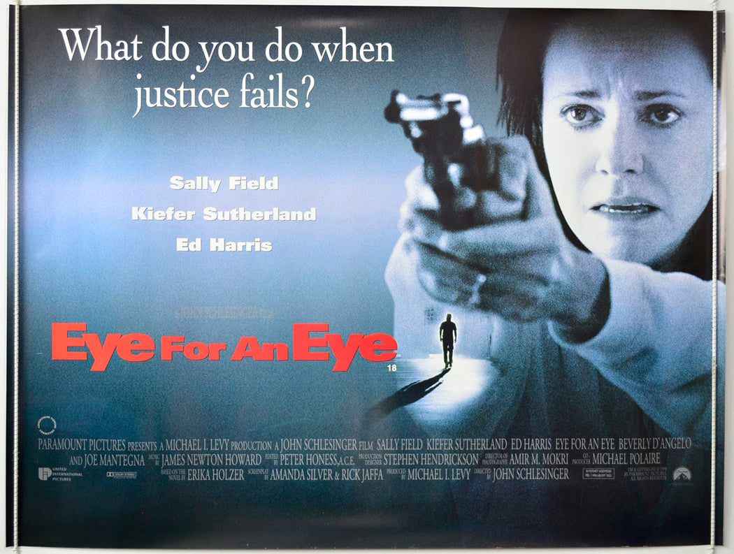 Eye For An Eye Original British Quad Poster - Movie Poster