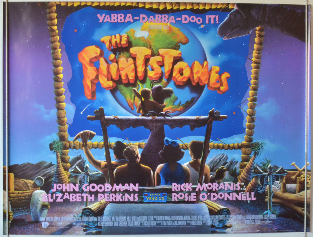 The Flintstones Original British Quad Poster - Movie Poster