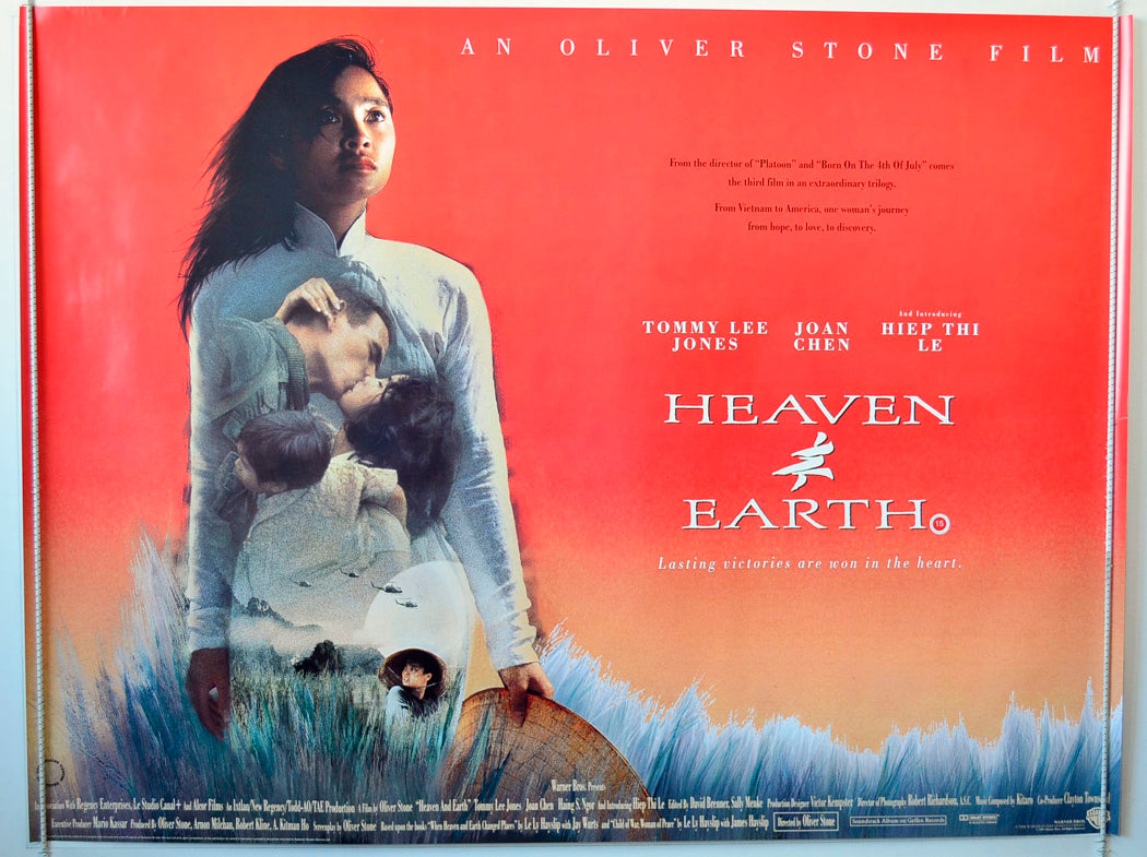 Heaven And Earth Original British Quad Poster - Movie Poster