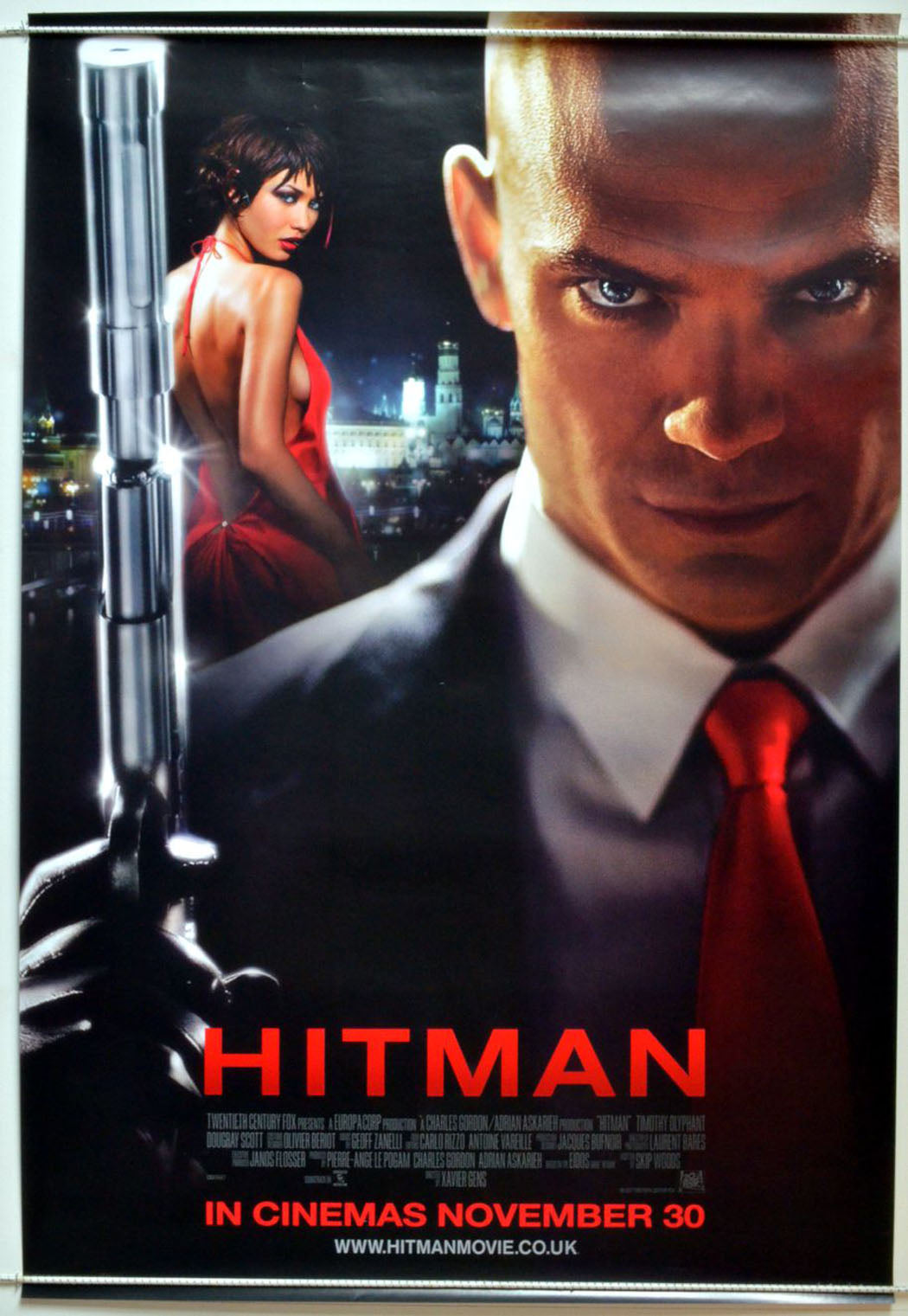 Hitman One Sheet Movie Poster
