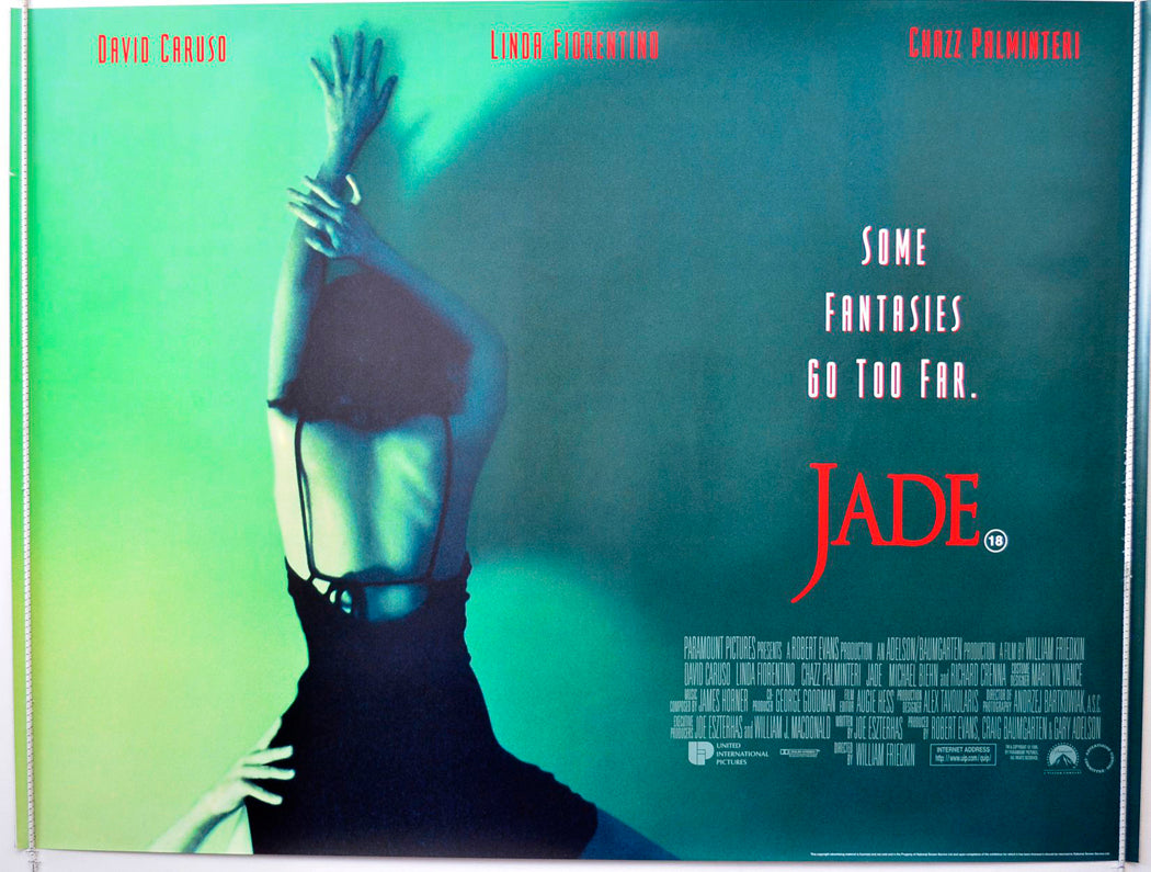 Jade Original British Quad Poster - Movie Poster