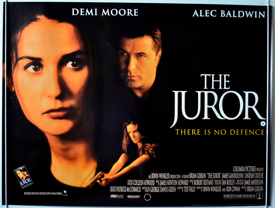 The Juror Original British Quad Poster - Movie Poster