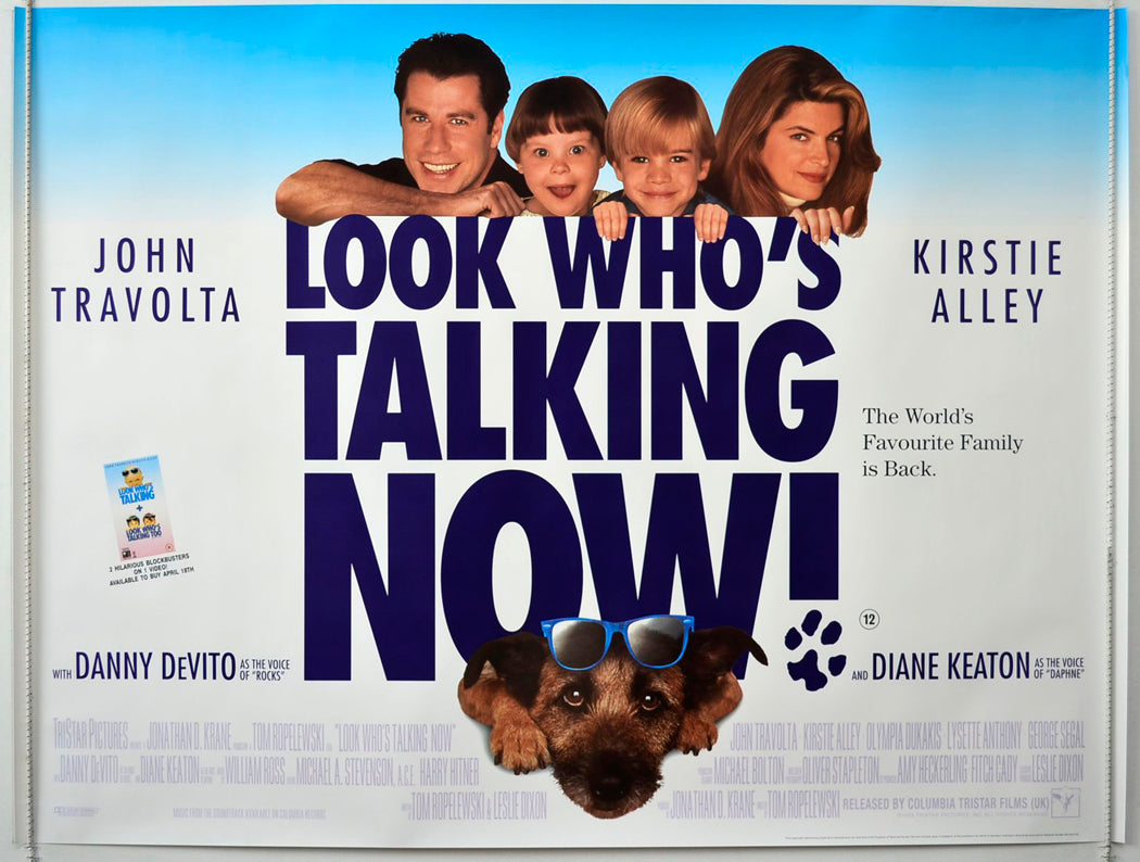 Look Who's Talking Now Original British Quad Poster - Movie Poster