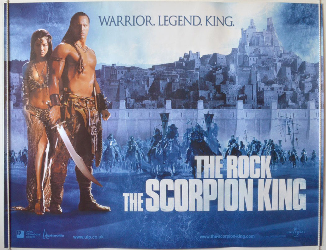 The Scorpion King (Teaser) Original British Quad Poster - Movie Poster