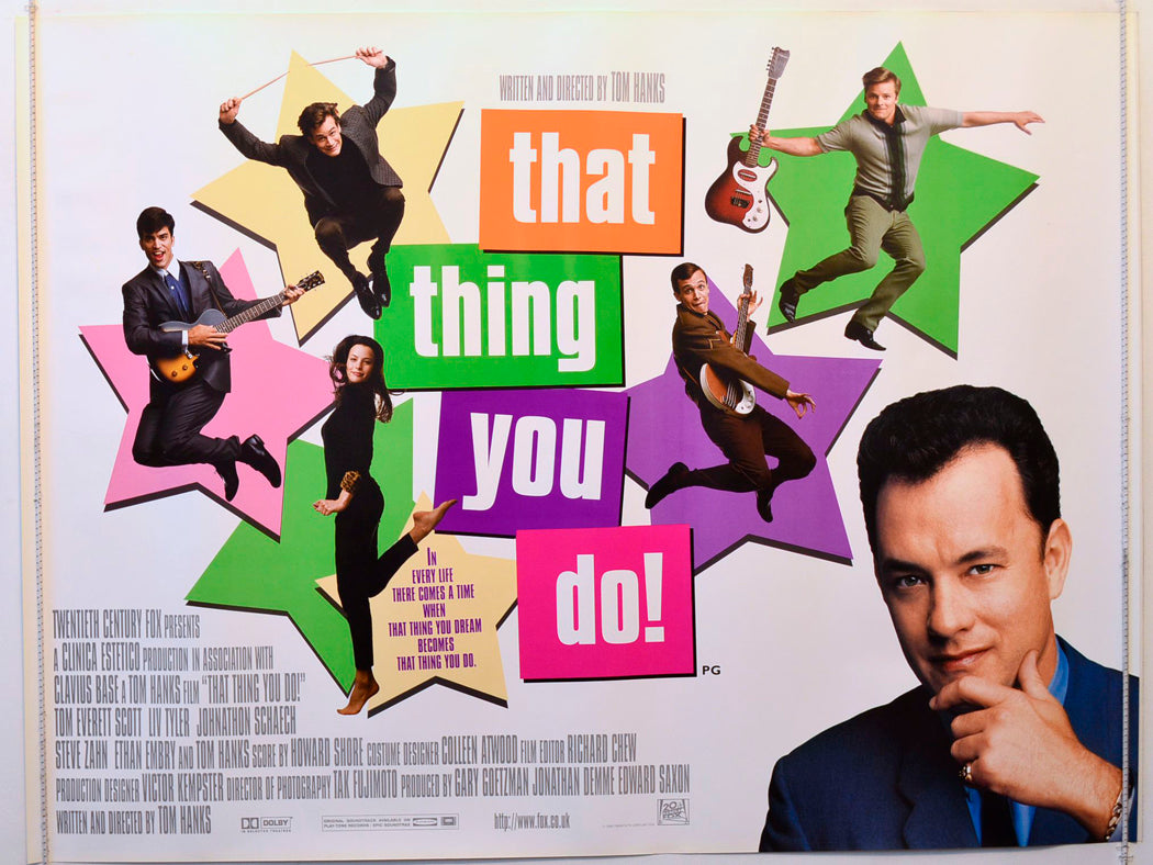 That Thing You Do (Design 2) Original British Quad Poster - Movie Poster