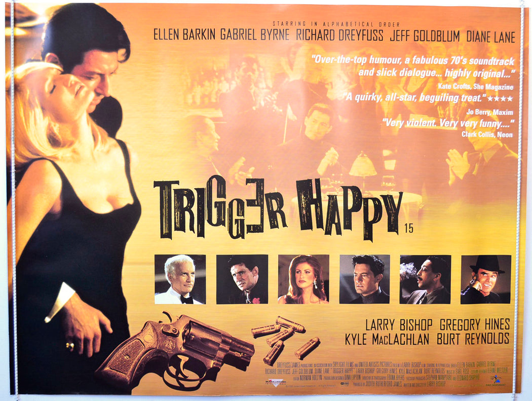 Trigger Happy (a.k.a. Mad Dog Time) Original British Quad Poster - Movie Poster