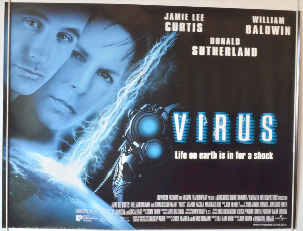 Virus Original British Quad Poster - Movie Poster