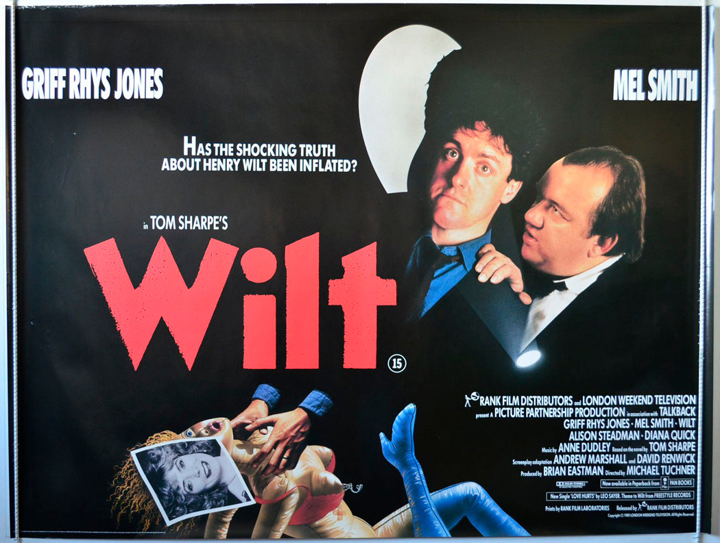 Wilt Original British Quad Poster - Movie Poster