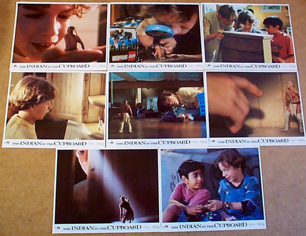 The Indian In The Cupboard Set Of 8 Lobby Cards