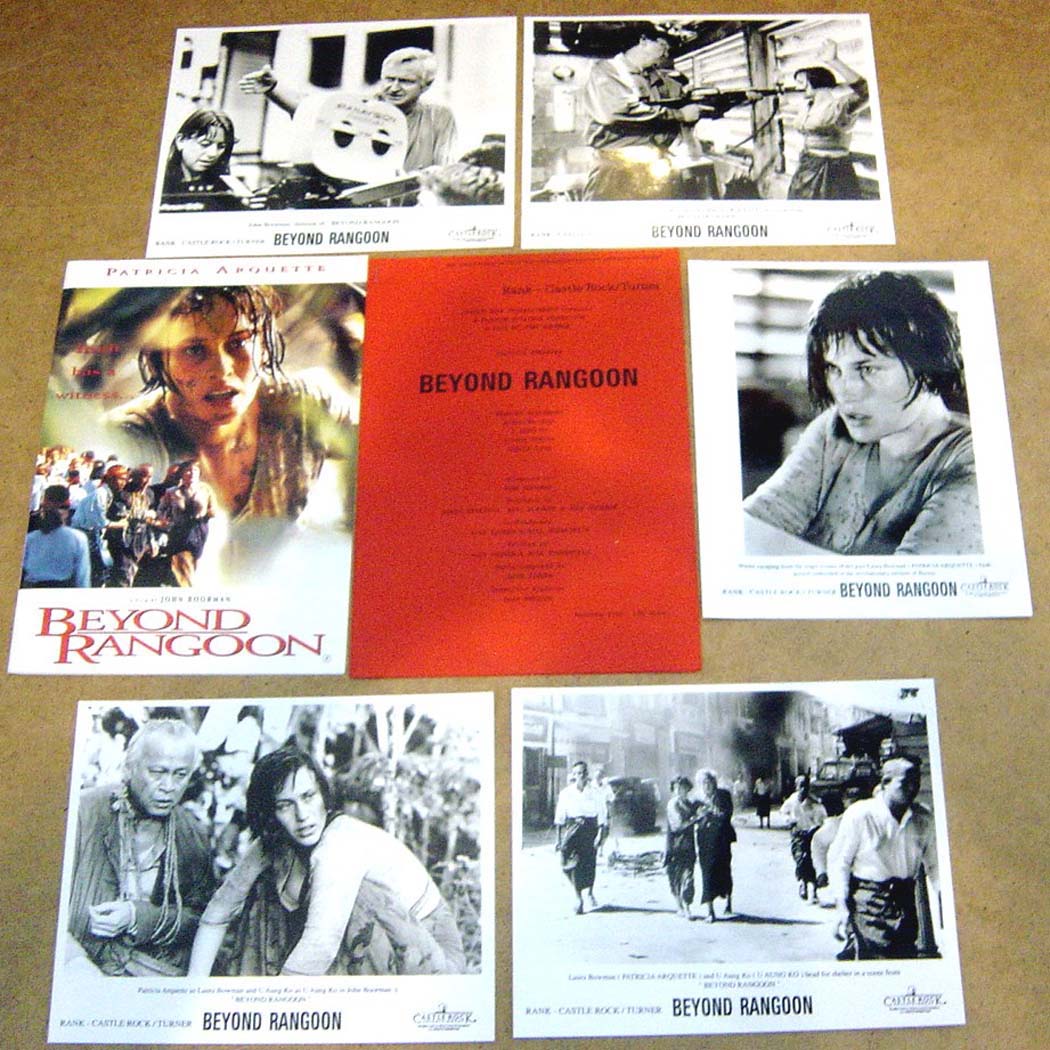 Beyond Rangoon Original Press Kit With 5 Black And White Stills
