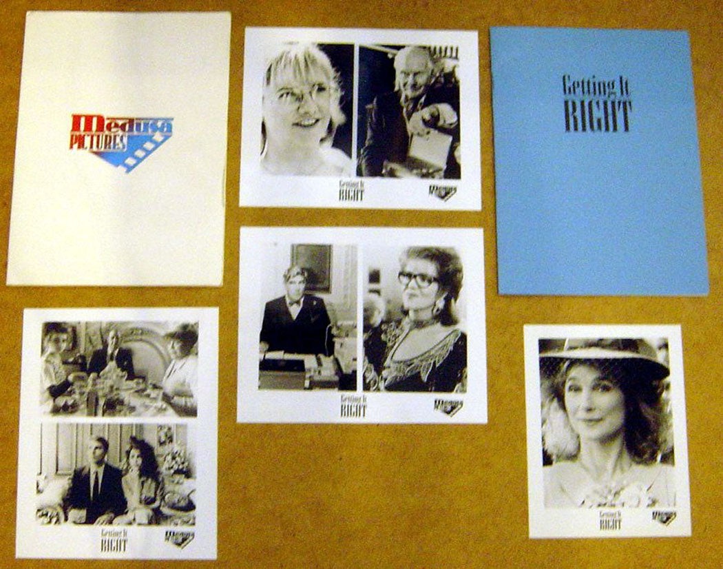 Getting It Right Original Press Kit With 4 Black And White Stills