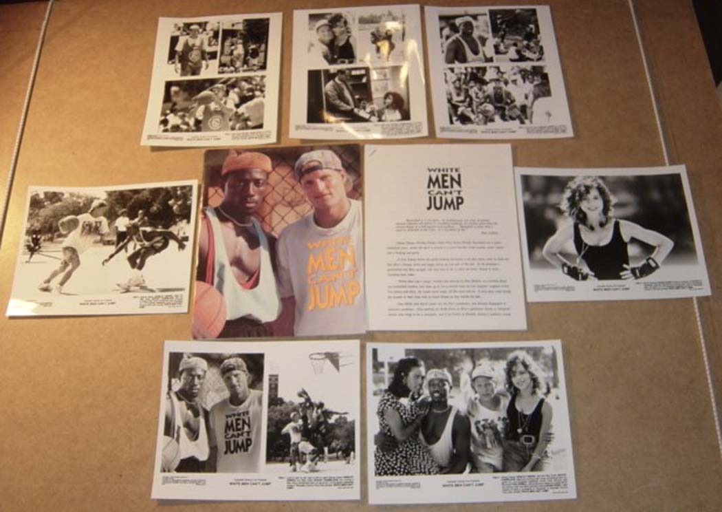 White Men Can't Jump Original Press Kit With 7 Black And White Stills