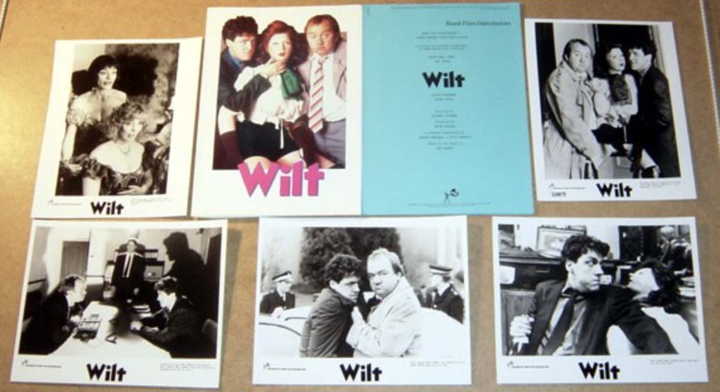 Wilt Original Press Kit With 5 Black And White Stills