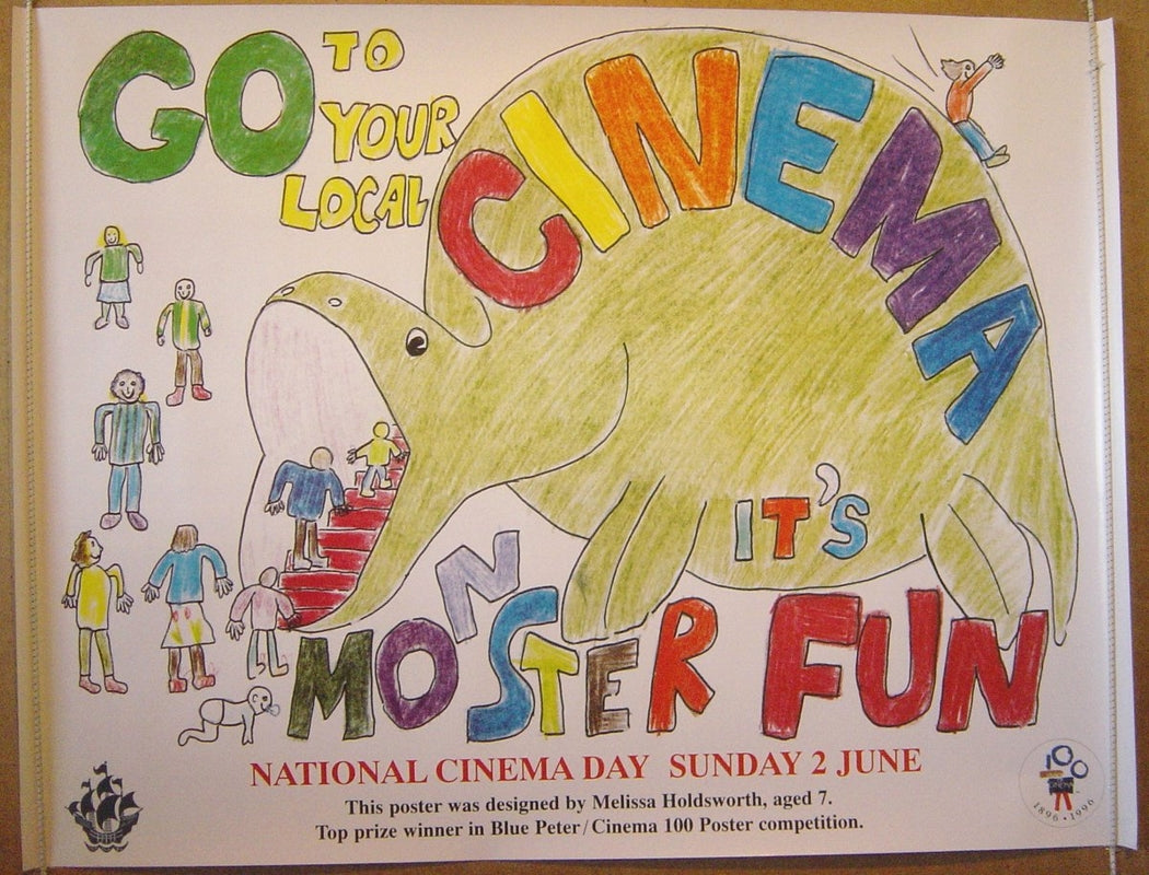 100 Years Of Cinema Original Quad Movie Poster