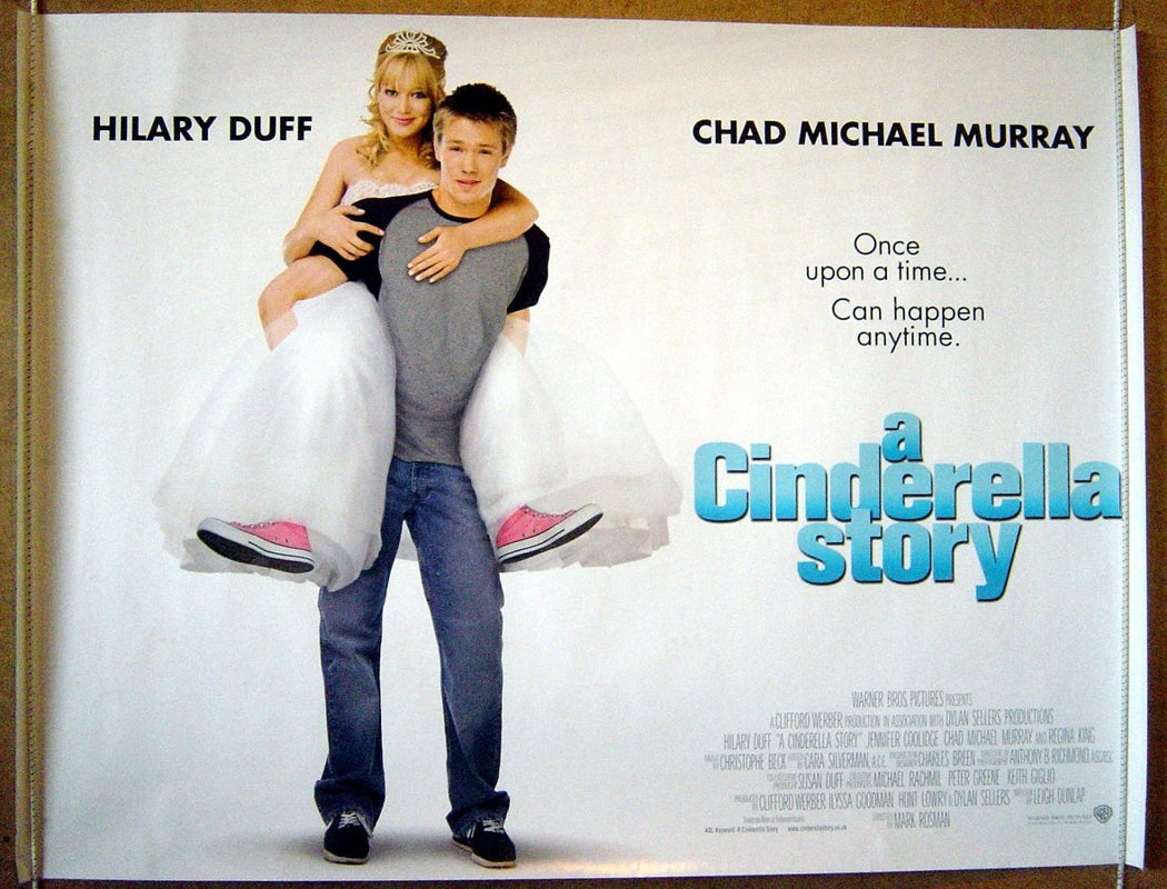 A Cinderella Story Original Quad Movie Poster