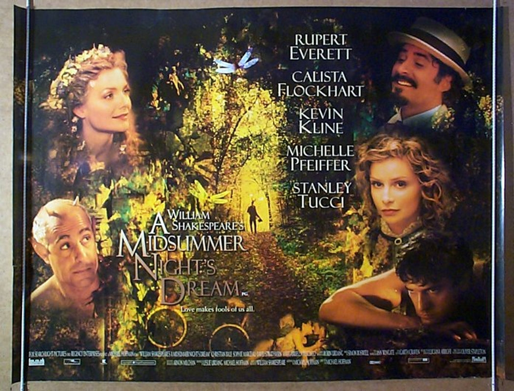 A Midsummer Night's Dream Original Quad Movie Poster