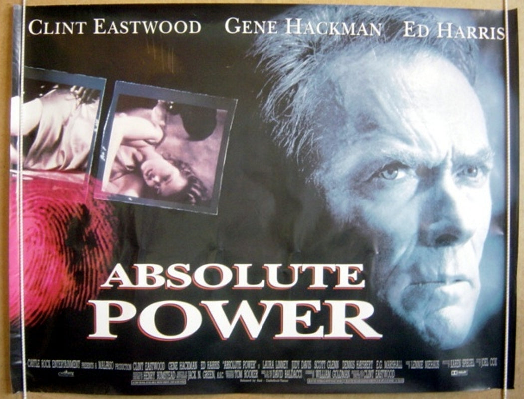 Absolute Power Original Quad Movie Poster