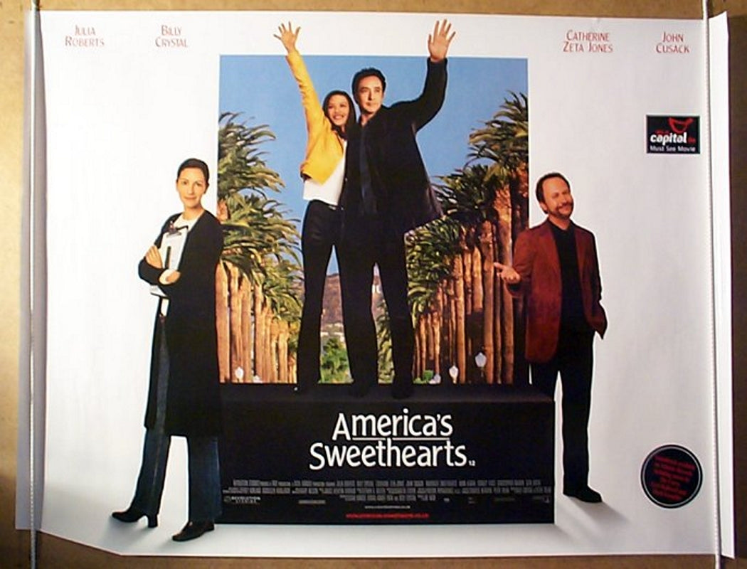 America's Sweethearts Original Quad Movie Poster