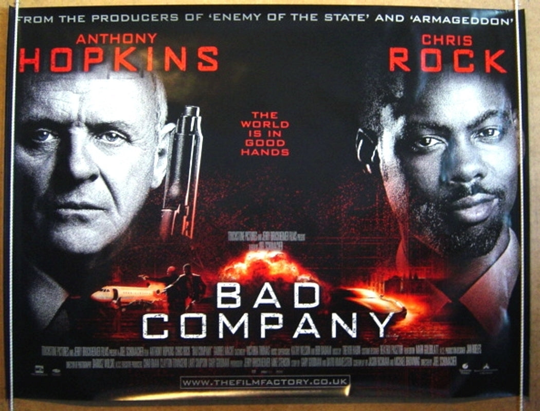 Bad Company Original Quad Movie Poster