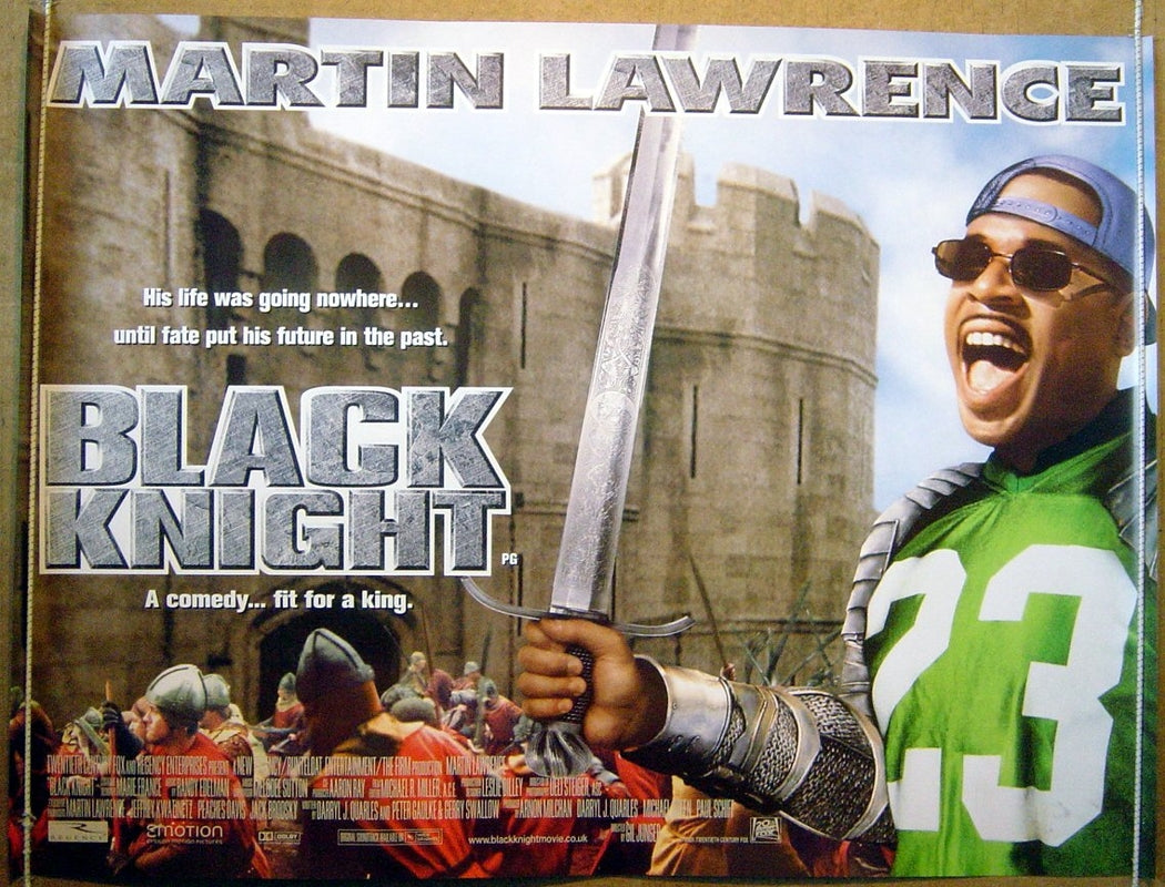 Black Knight Original Quad Movie Poster