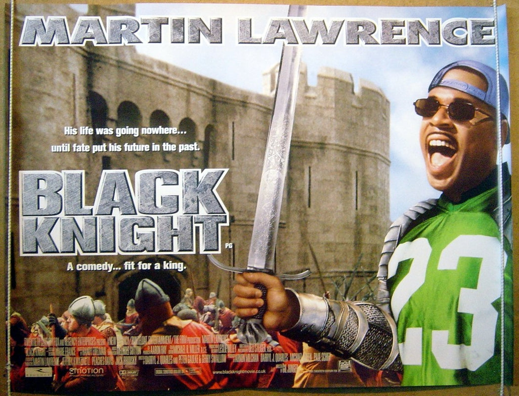 Black Knight Original Quad Movie Poster