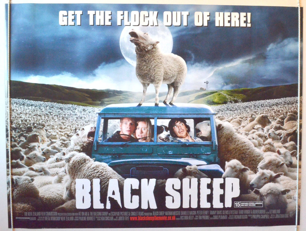 Black Sheep Original British Quad Poster - Movie Poster