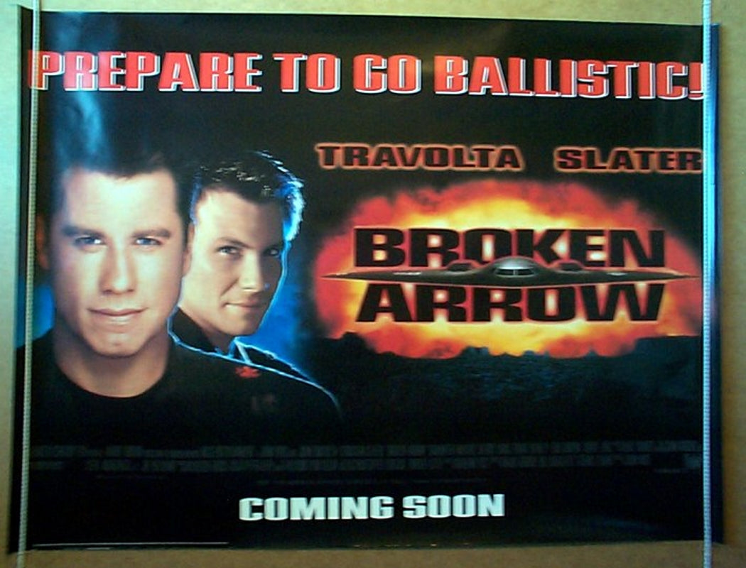 Broken Arrow (Teaser Original Quad Movie Poster) Original Quad Movie Poster