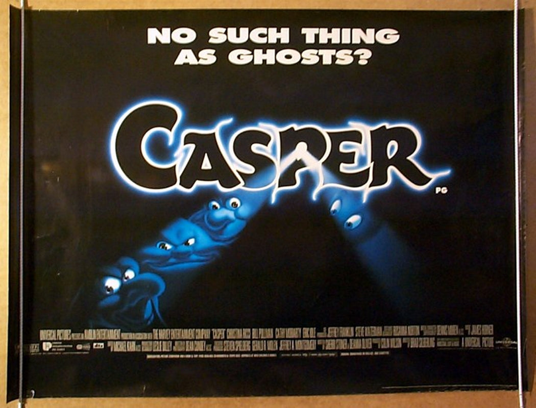 Casper Original Quad Movie Poster
