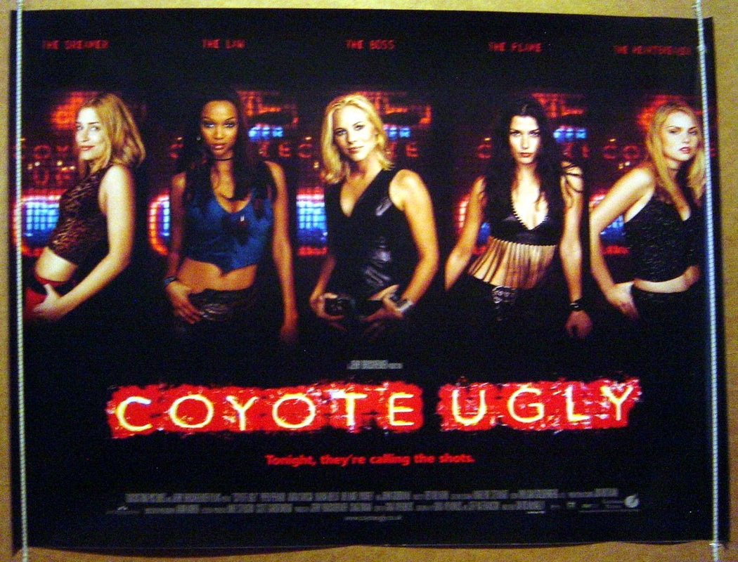 Coyote Ugly Original Quad Movie Poster