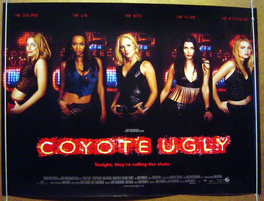 Coyote Ugly Original Quad Movie Poster