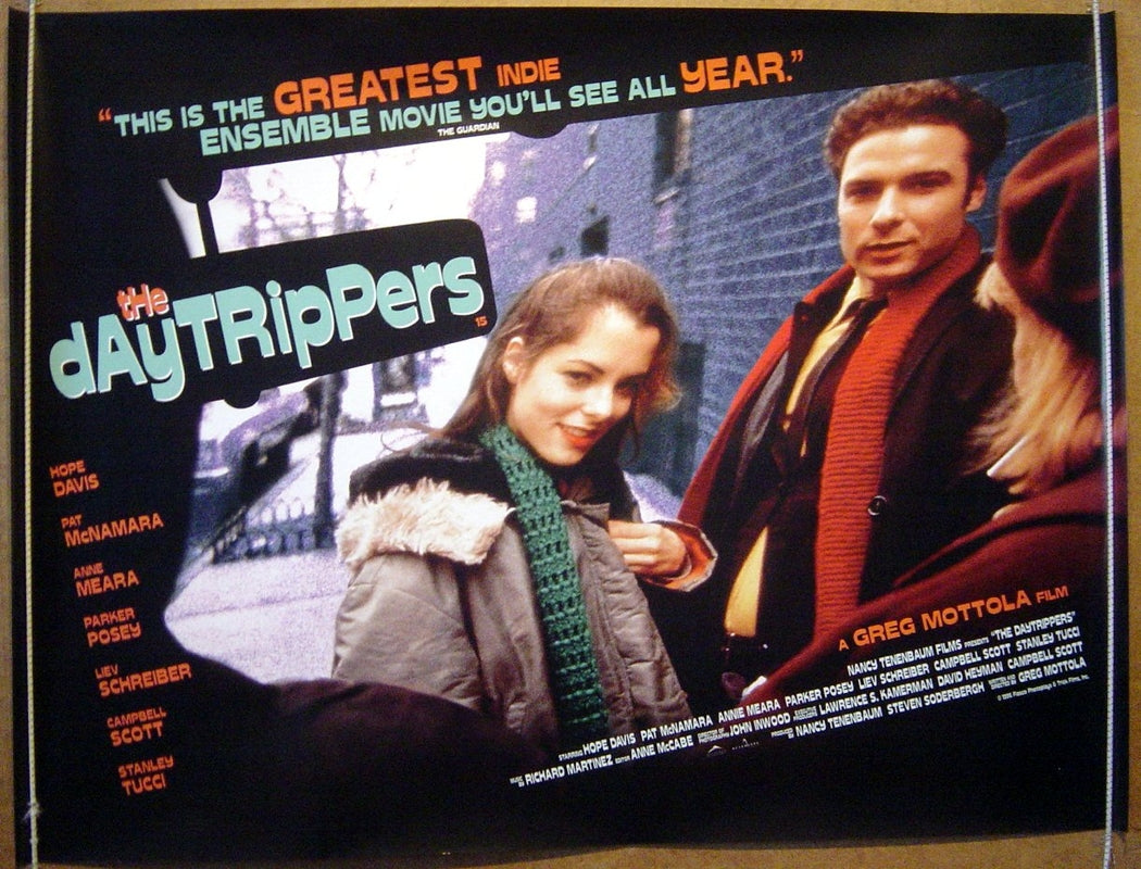 The Day Trippers Original Quad Movie Poster