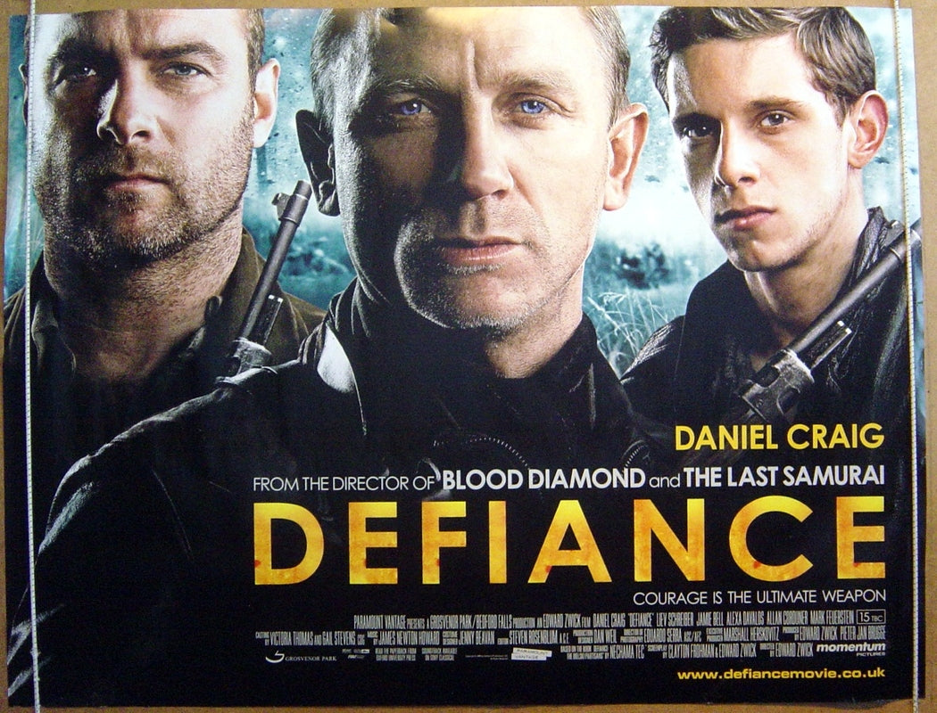 Defiance Original Quad Movie Poster