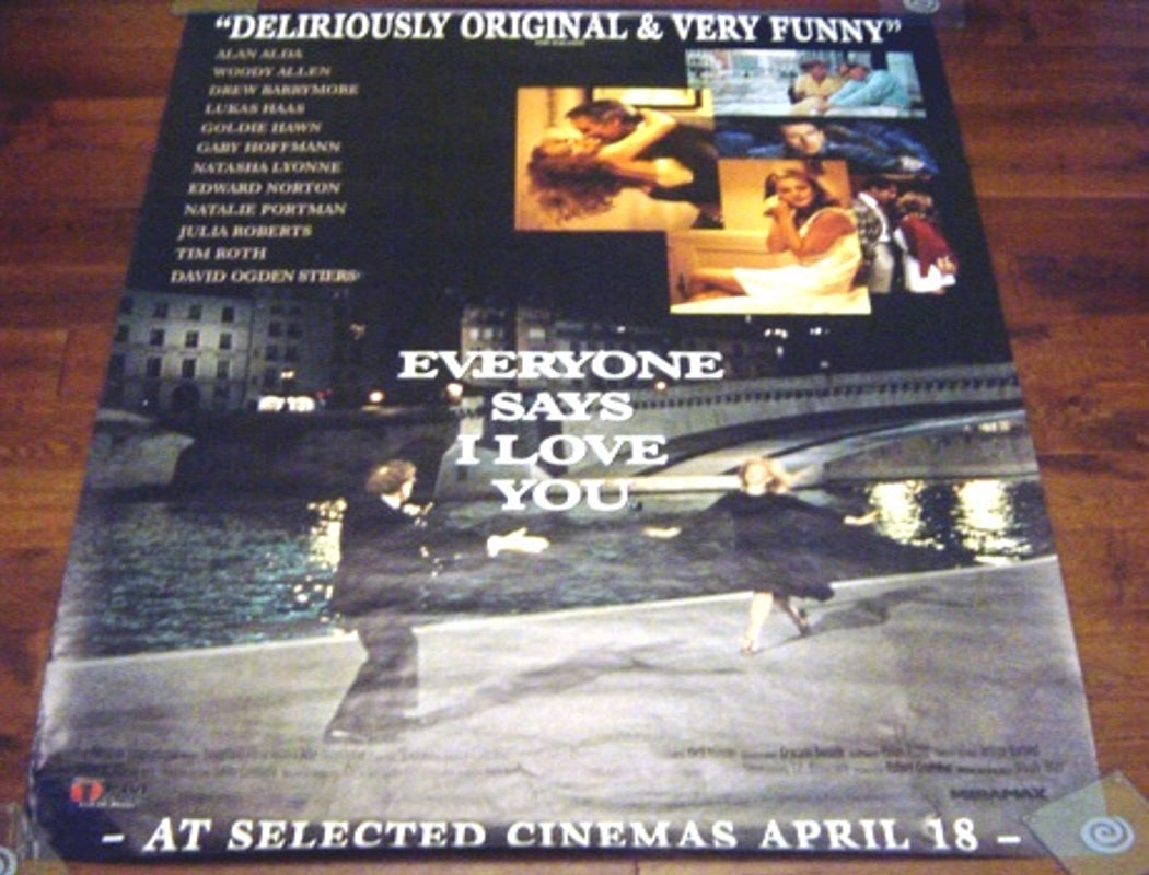 Everyone Says I Love You 4 Sheet Poster