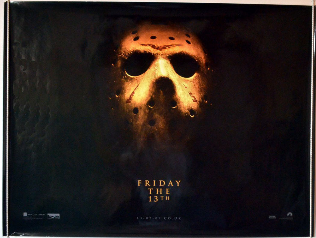 Friday The 13th (Teaser) Original British Quad Poster - Movie Poster
