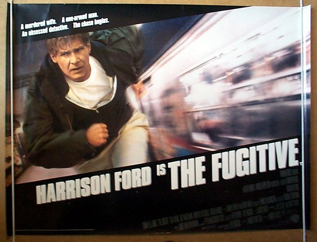 The Fugitive Original Quad Movie Poster